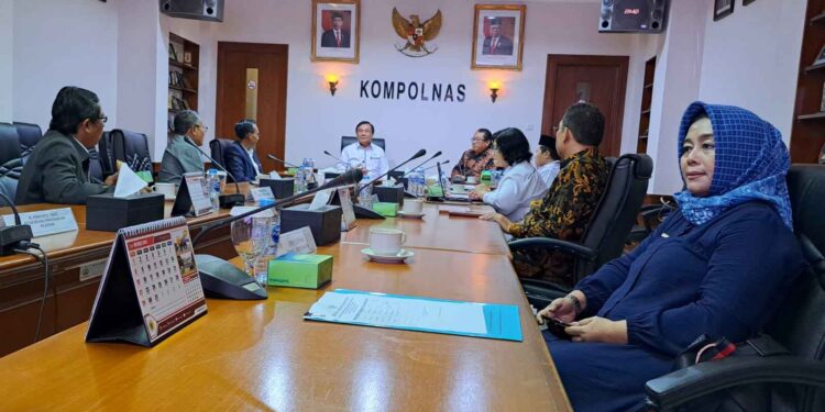 Ikut Wujudkan Pemilu Damai dan Bermartabat, SMSI Pusat Audensi dengan Kompolnas