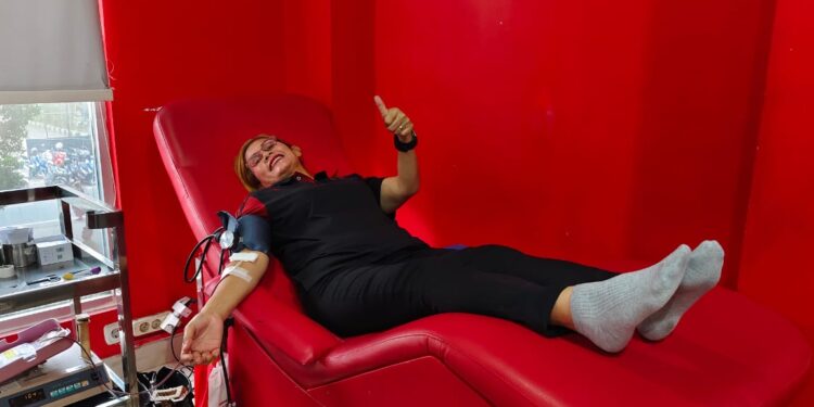 Berterima Kasih ke SMSI Sumut Telah Donorkan Darah, PMI Medan: Selamat HUT ke-7 SMSI