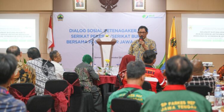 Jelang Penetapan Upah Minimum 2025, Pj Gubernur Jateng Serap Aspirasi Buruh dan Pengusaha