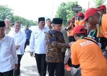 Dampingi Wapres Apel Kesiapsiagaan Baznas, Pj Gubernur Jateng Ingatkan Masyarakat Waspada Bencana