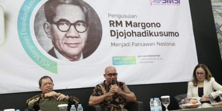 SMSI Gelar Seminar Nasional Usulkan RM Margono Djojohadikusumo Jadi Pahlawan, Pengusulan Ditunda.